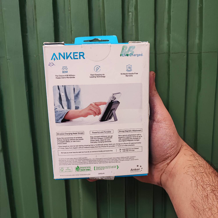 پاور بانک وایرلس دار انکر 10000mA A1652H11