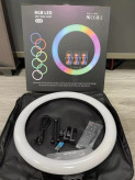 رینگ لایت عکاسی و تولید محتوا MJ18 RGB Ring Light
