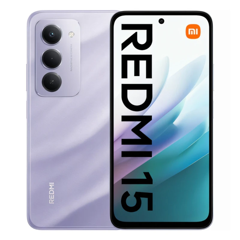 گوشی موبایل شیائومی مدل Redmi 15 4G دو سیم کارت ظرفیت 128 گیگابایت و رم 6 گیگابایت